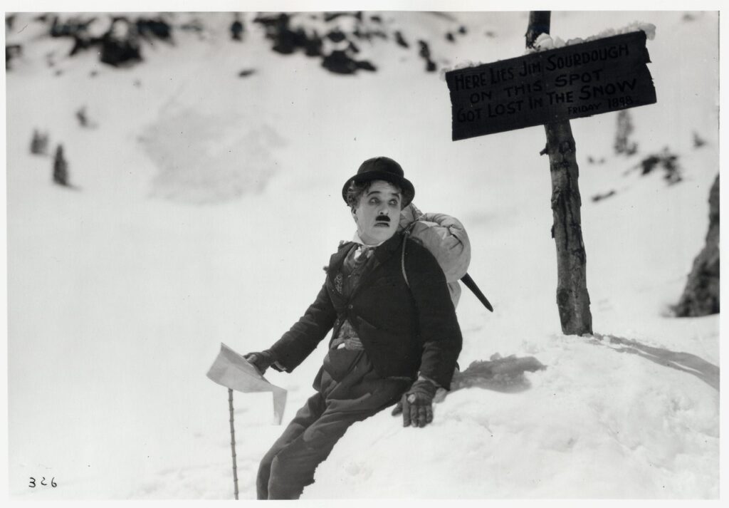 Chaplin en La Quimera de Oro